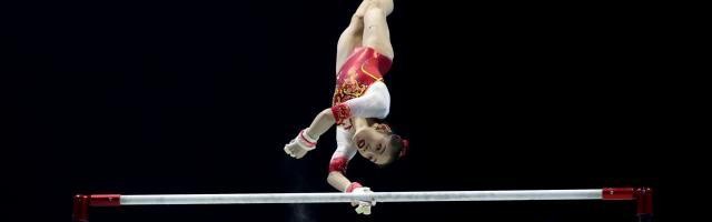 世锦赛韦筱圆蝉联高低杠金牌 邹敬园收获吊环亚军